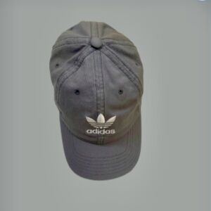 Women’s gray Adidas hat
